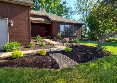 Plantings & Mulch - After